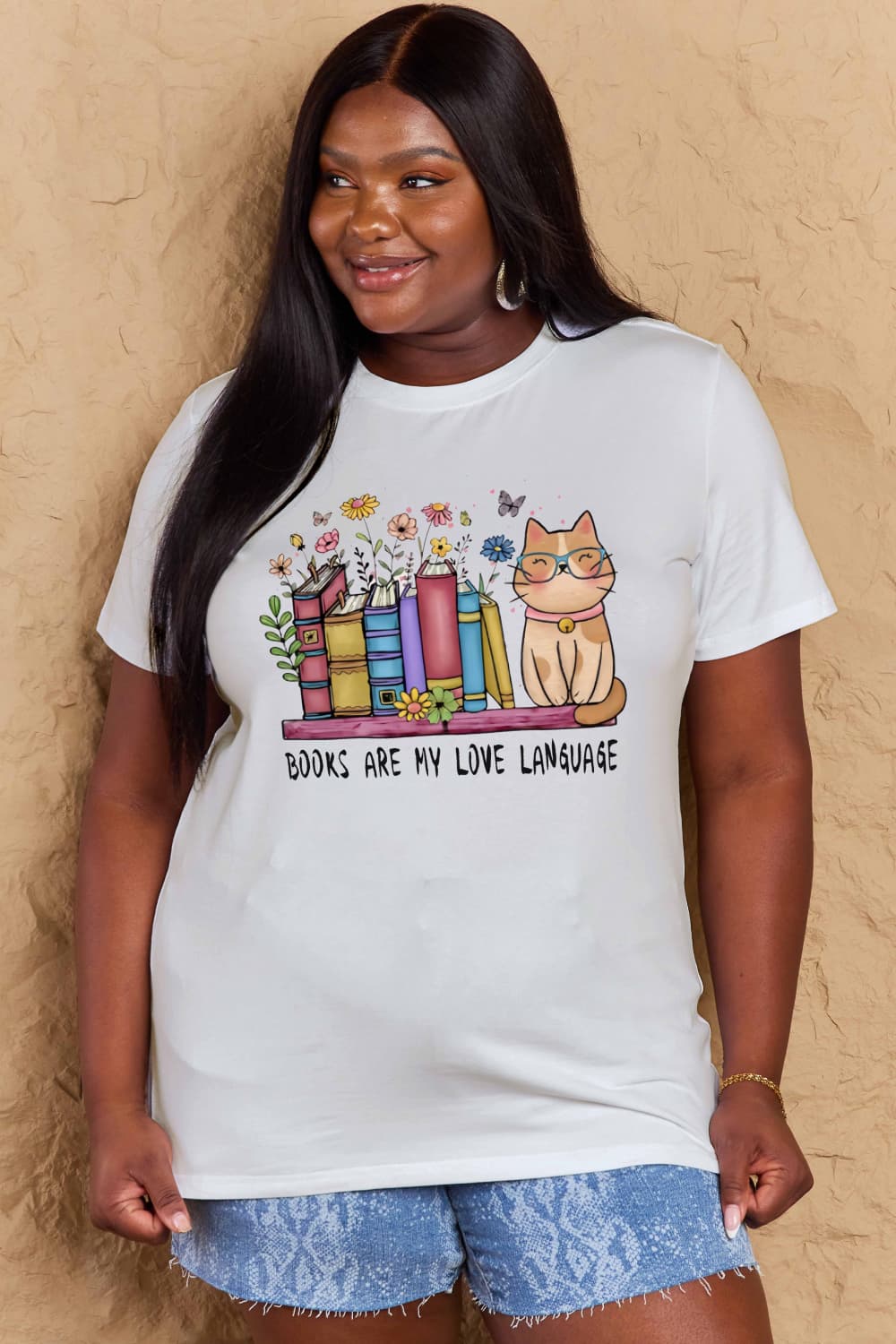 Simply Love: Books Graphic Tee