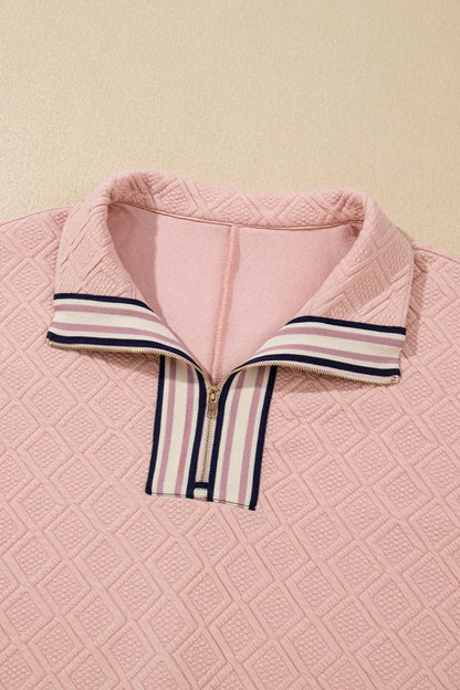 Simply Love: Half-Zip Top & Skirt Set