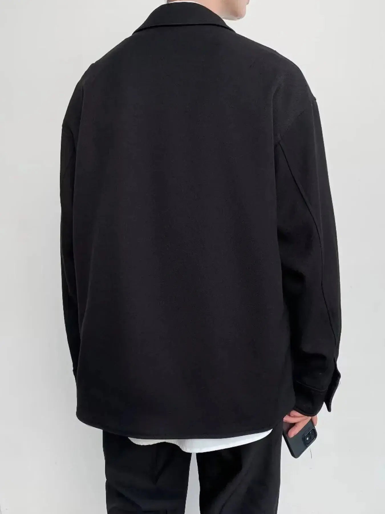 Men's Casual Button-Down Jacket Simply Love