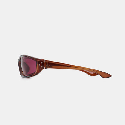 Polycarbonate Frame Rectangle Sunglasses.