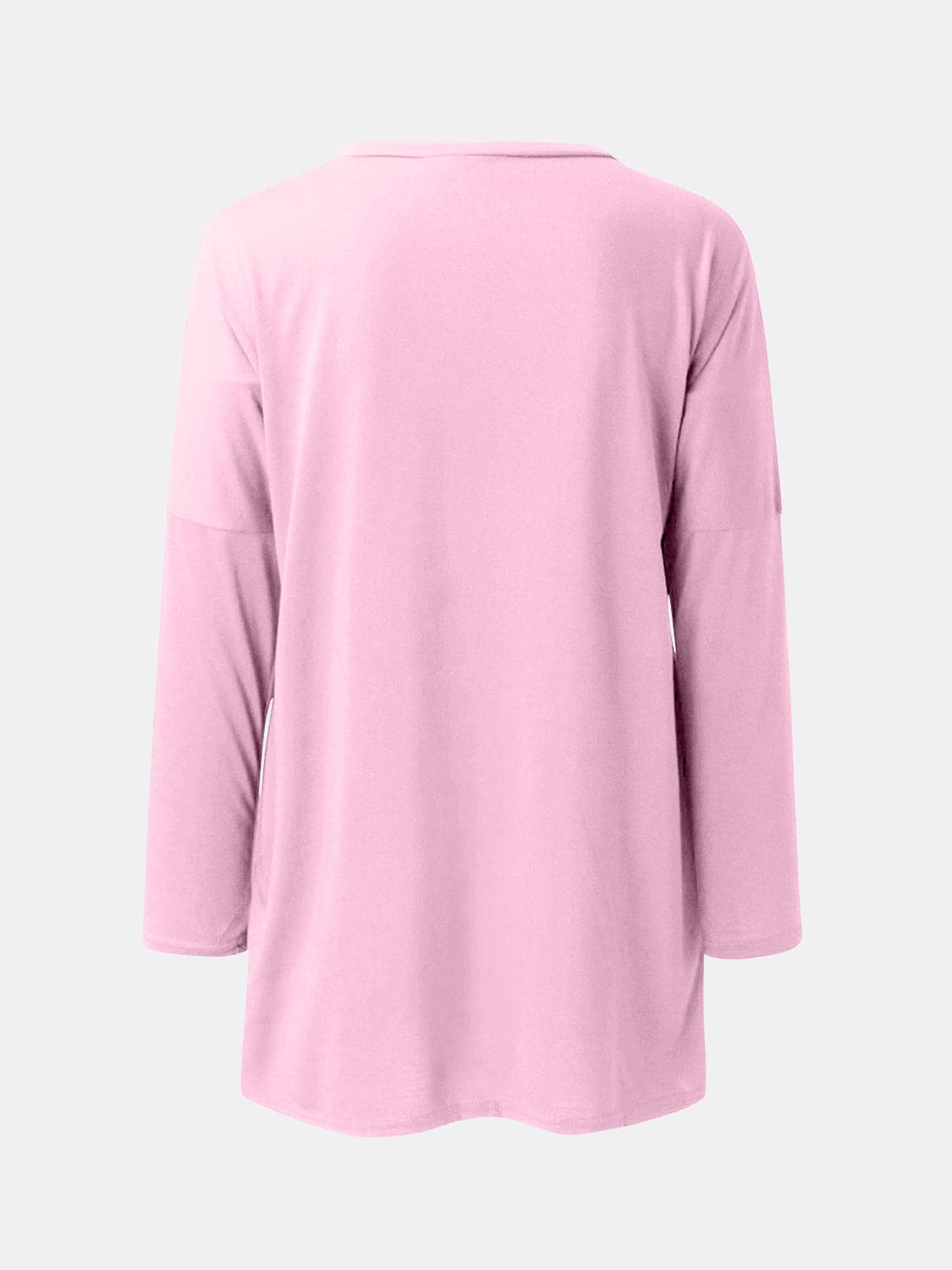 Full Size Round Neck Long Sleeve T-Shirt.