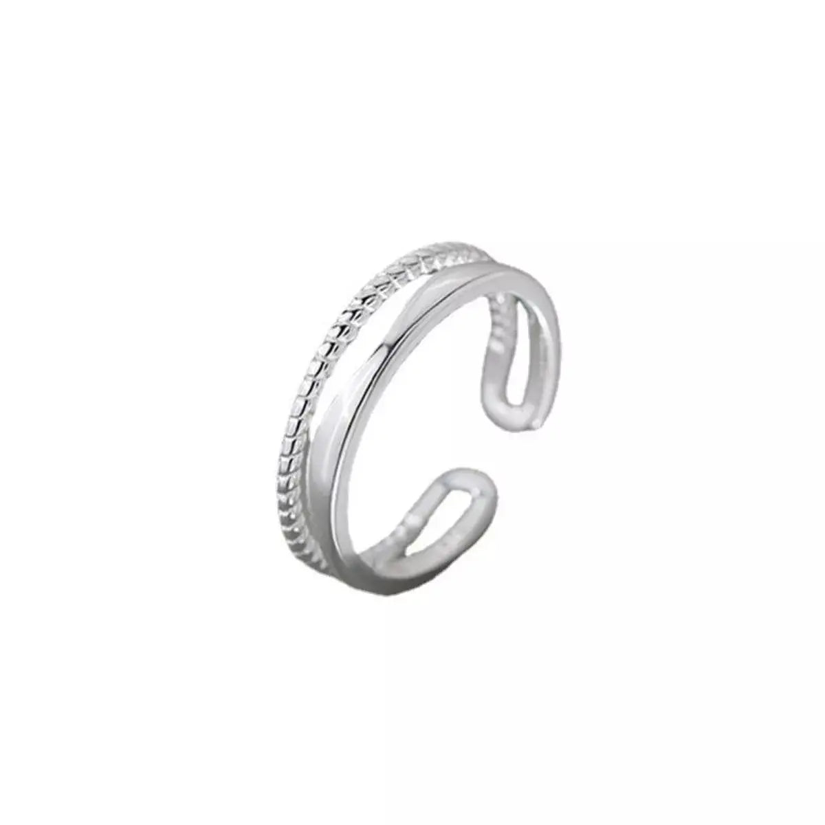 925 Sterling Silver Open Ring Simply Love