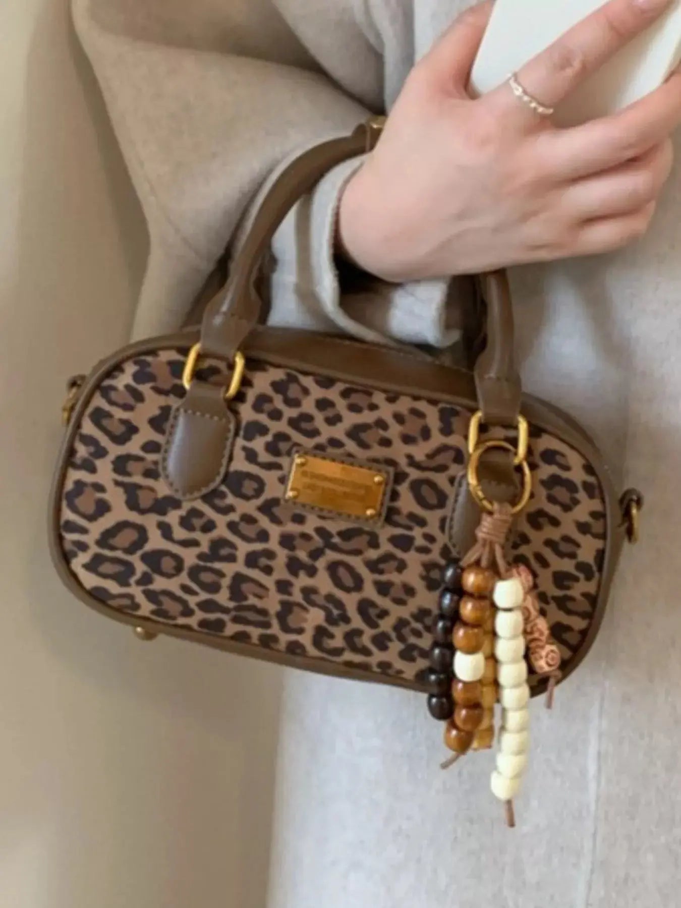 Small PU Leather Top Handle Crossbody Bag With Adjustable Strap Imported Simply Love