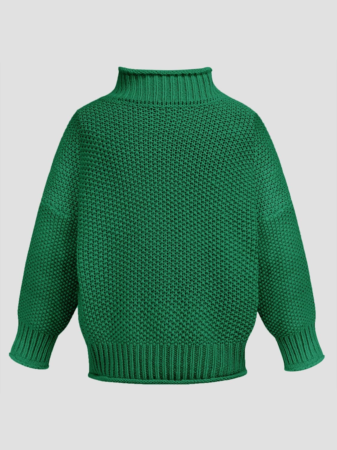 Turtleneck Long Sleeve Sweater.