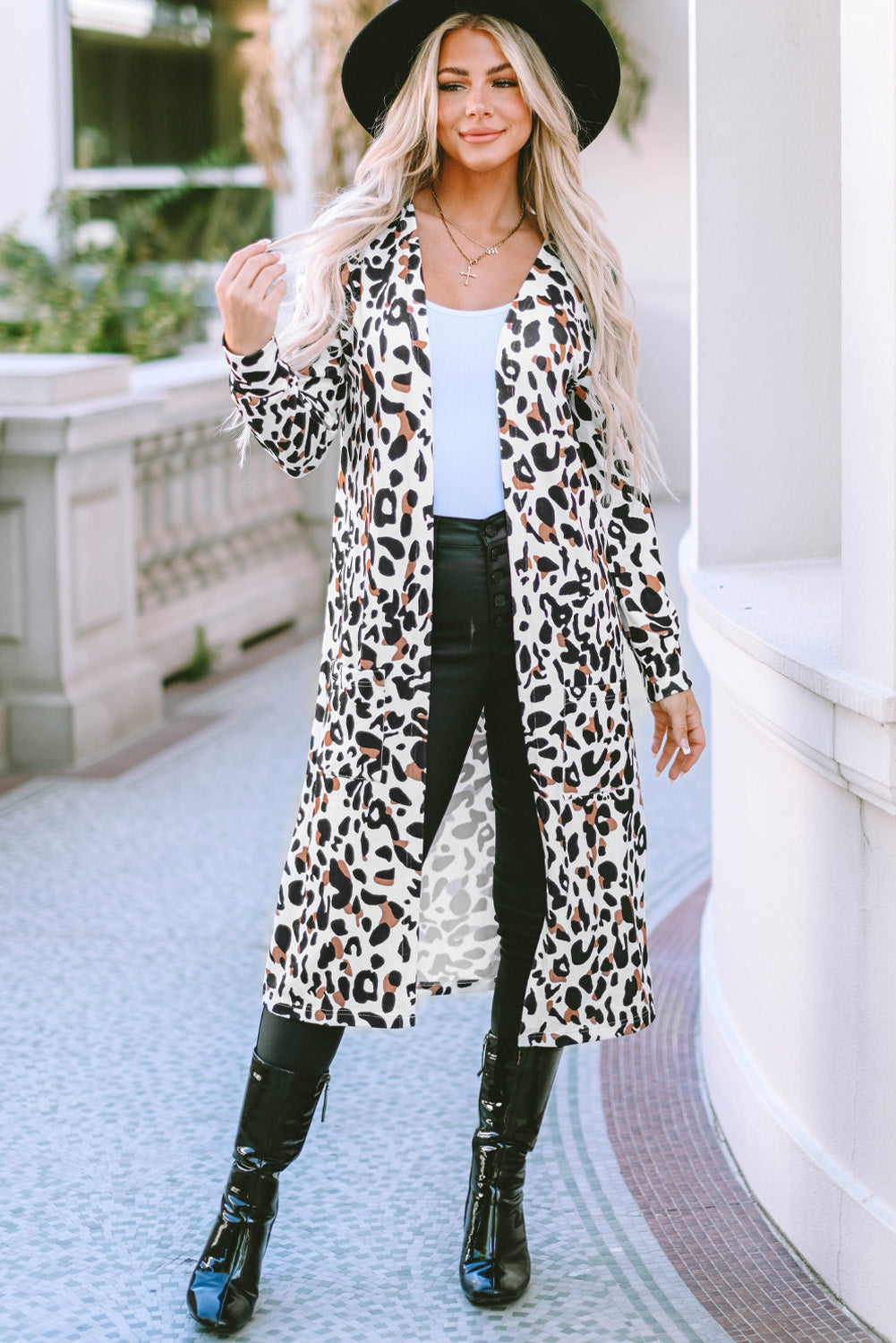 Fierce & Fabulous Leopard Duster Cardigan Coco’s Tee Boutique