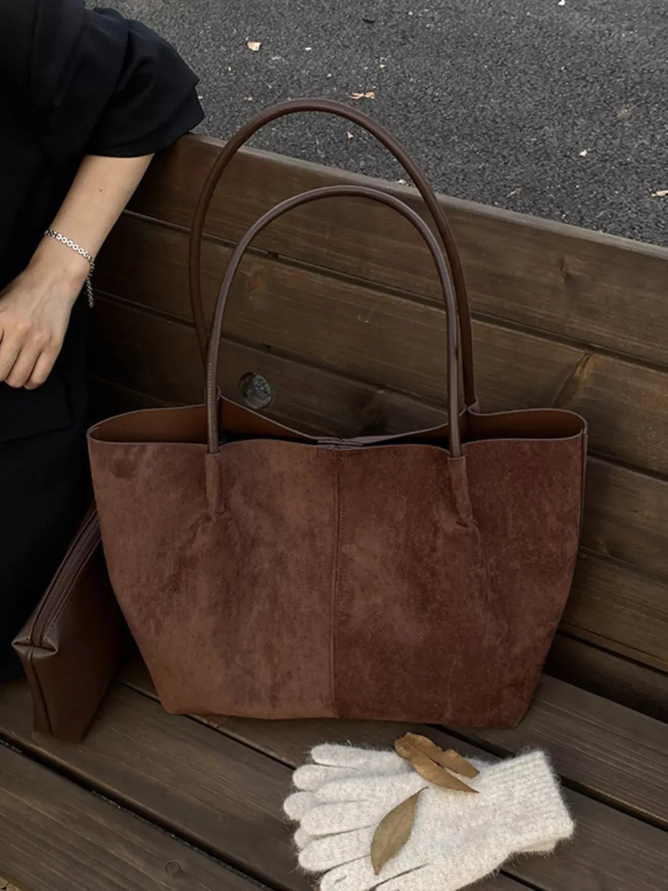 Solid Color Tote Bag Simply Love