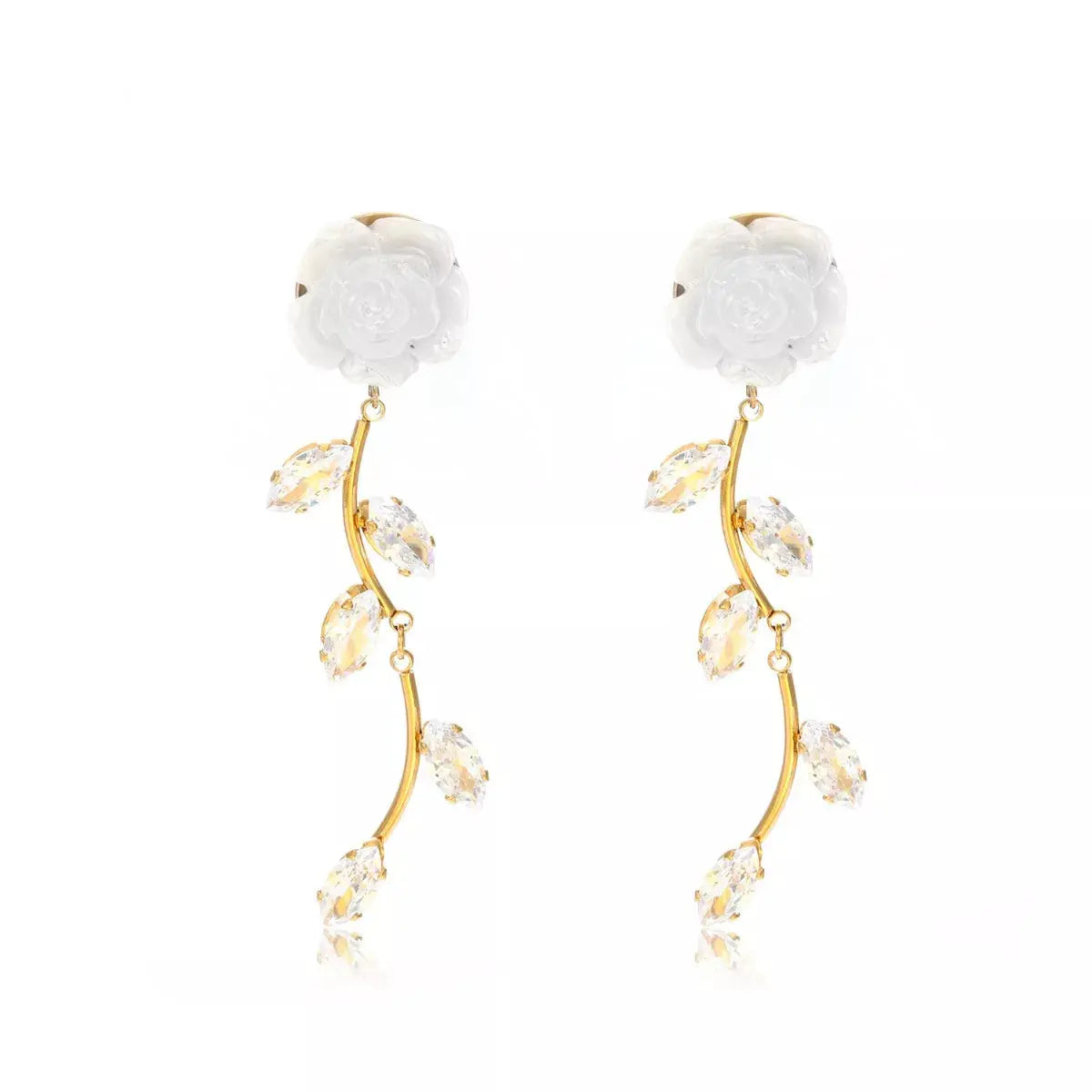 Flower Drop Earrings Simply Love
