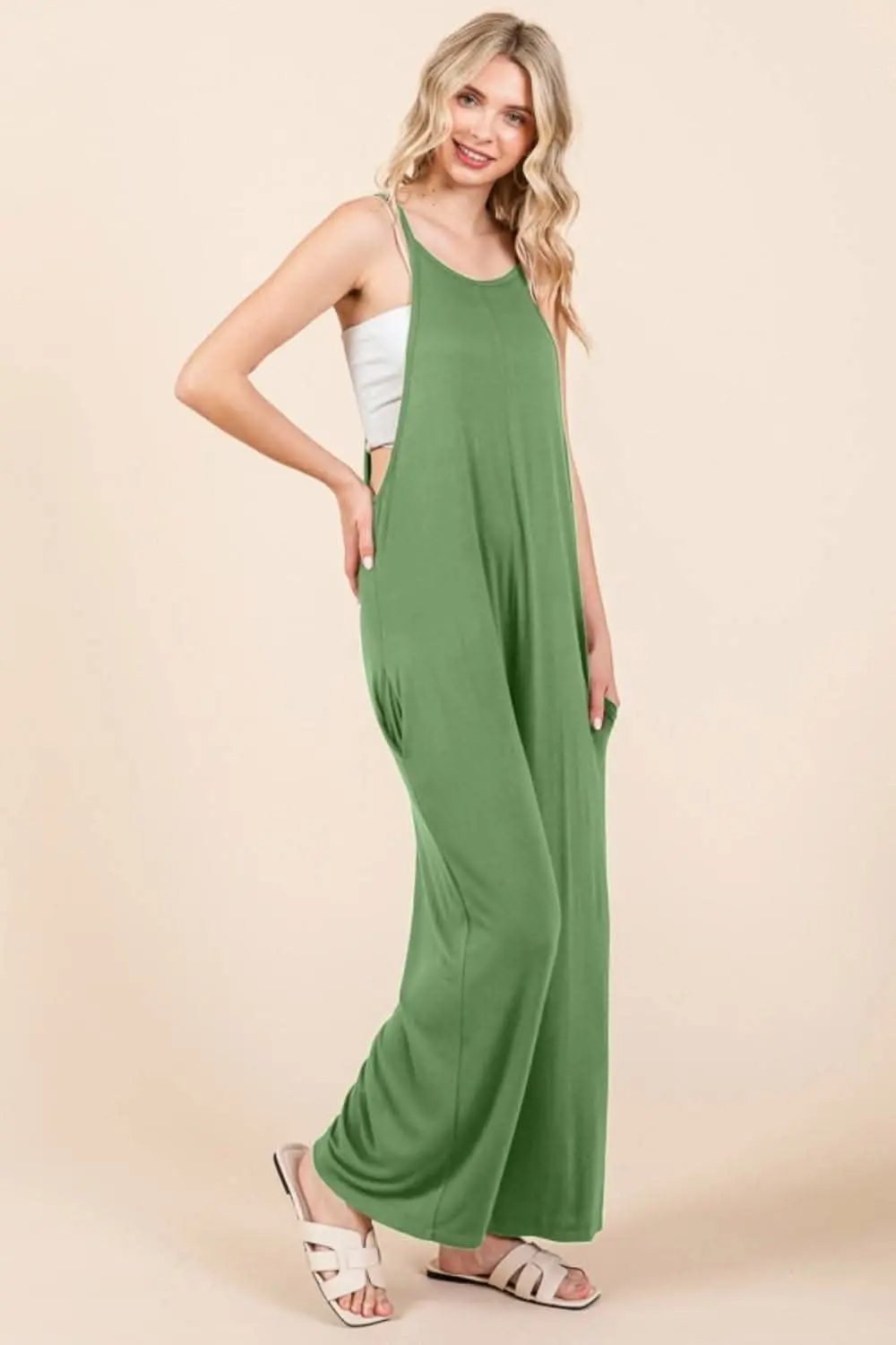 Culture Code sleeveless jumpsuit - Love Salve 