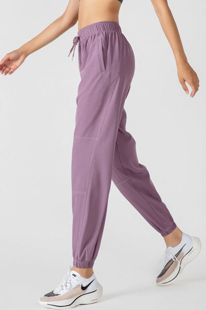 Essential Comfort Drawstring Joggers with Convenient Pockets