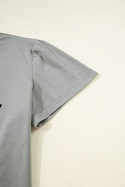 Simply Love: Letter Graphic Tee