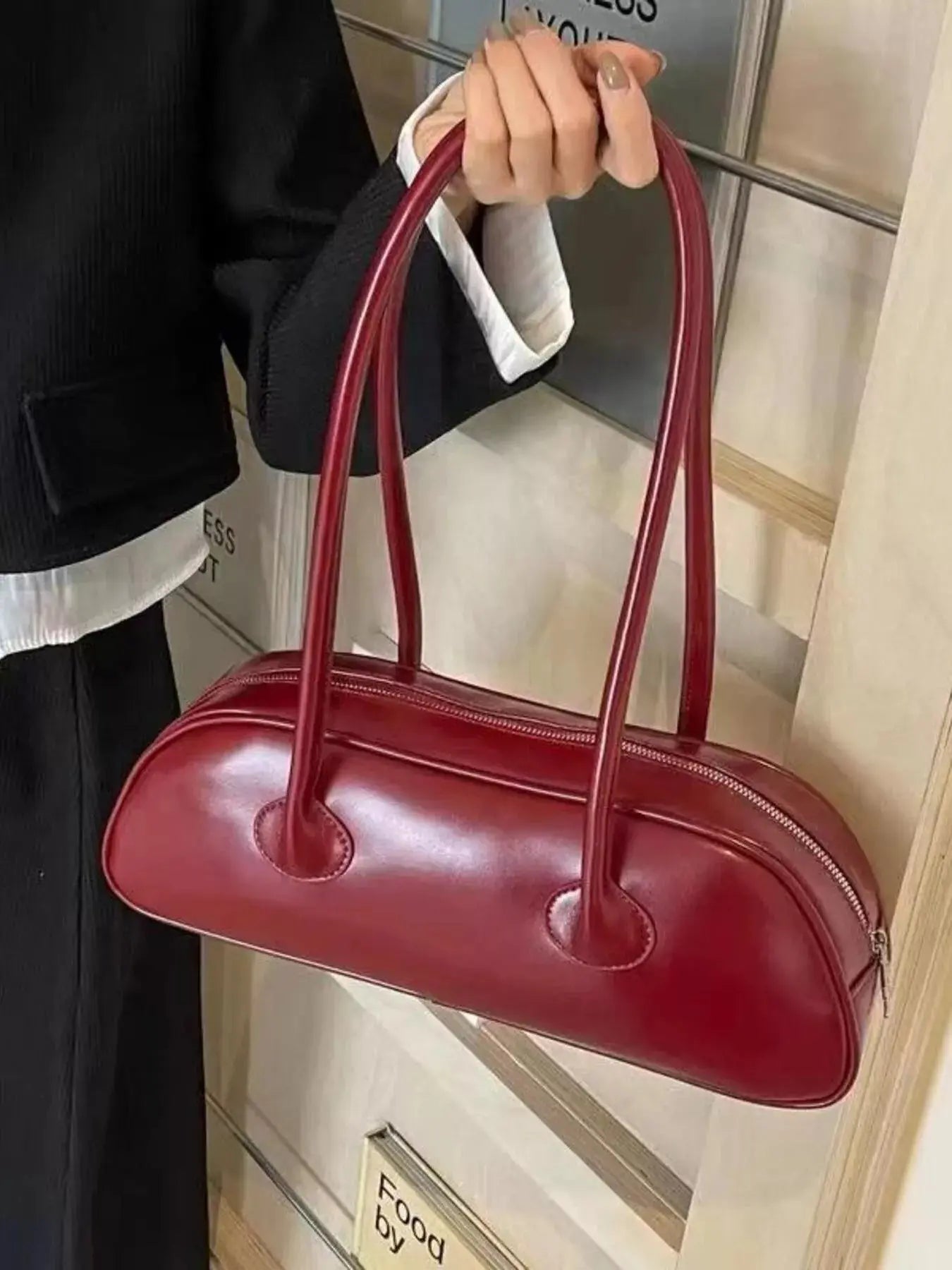 Retro Style Leather Shoulder Bag Simply Love