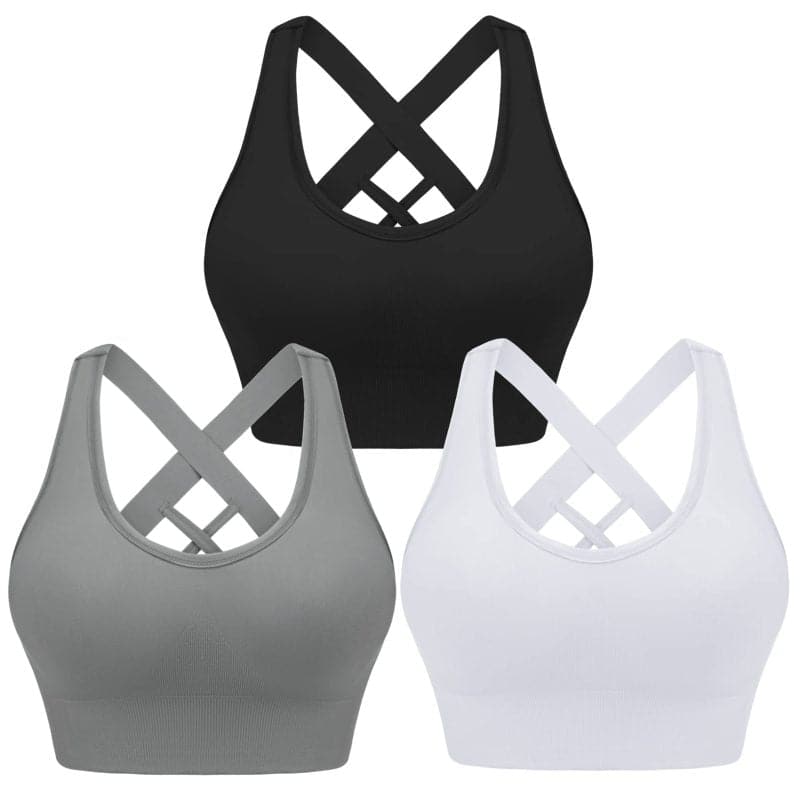 Women's nylon sports bra - year-round comfort