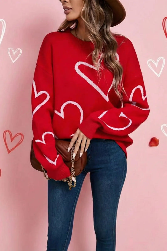 Heart sweater Miss Sparkling