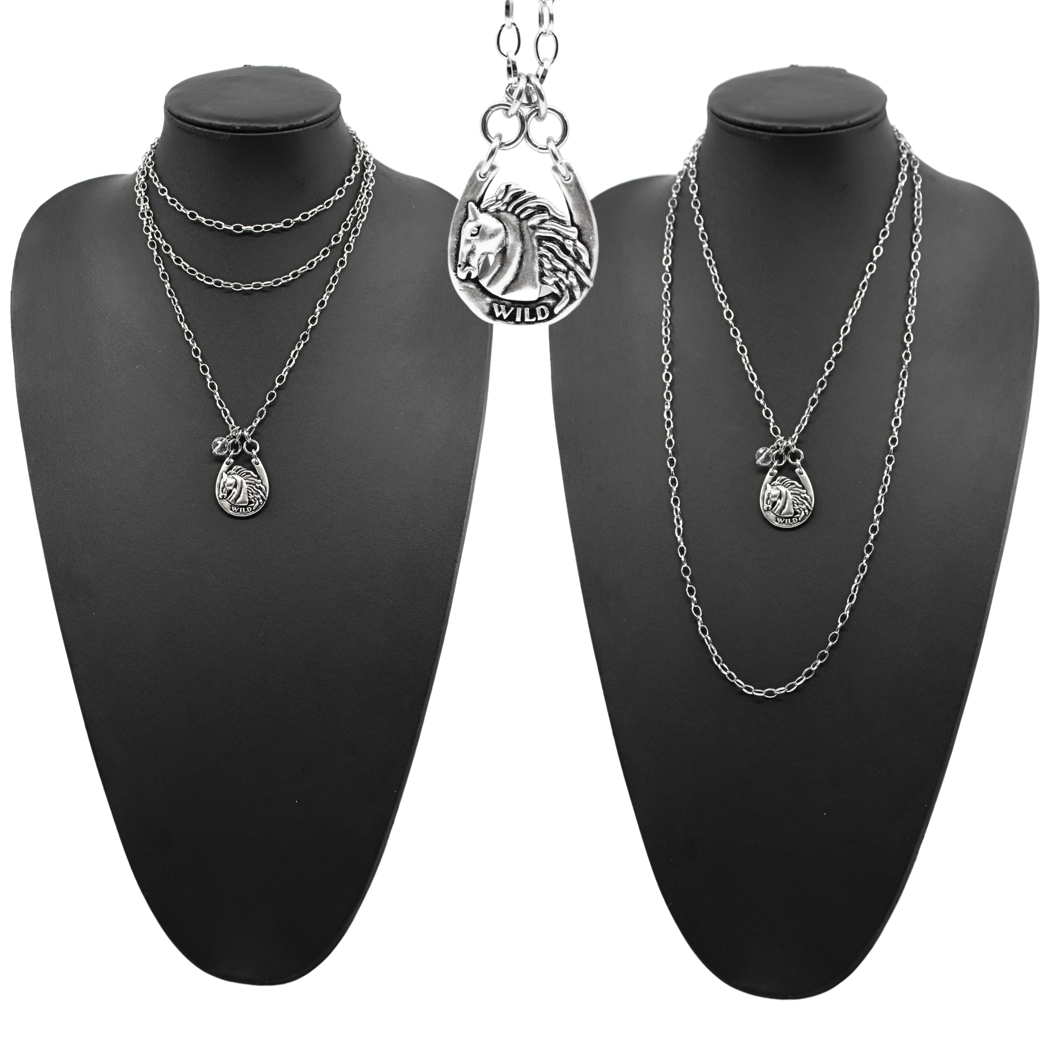 Wild & Free Horse Original Lite Necklace Katia Designs