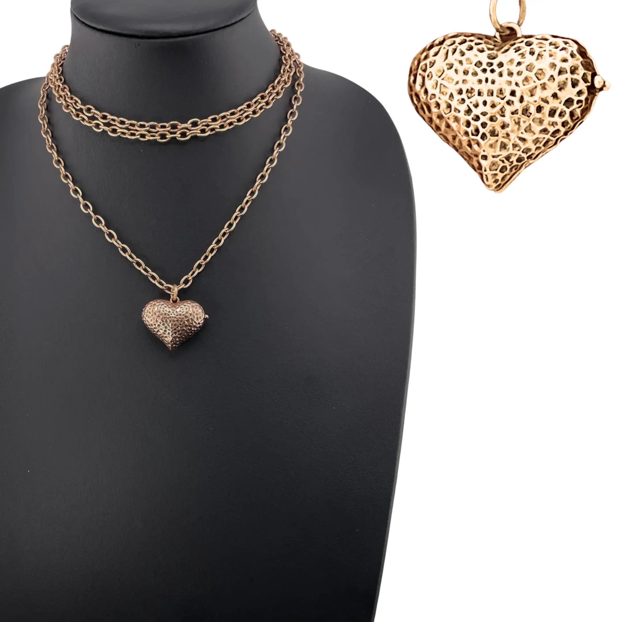 Follow Your Heart Heart Locket Essential Necklace Katia Designs