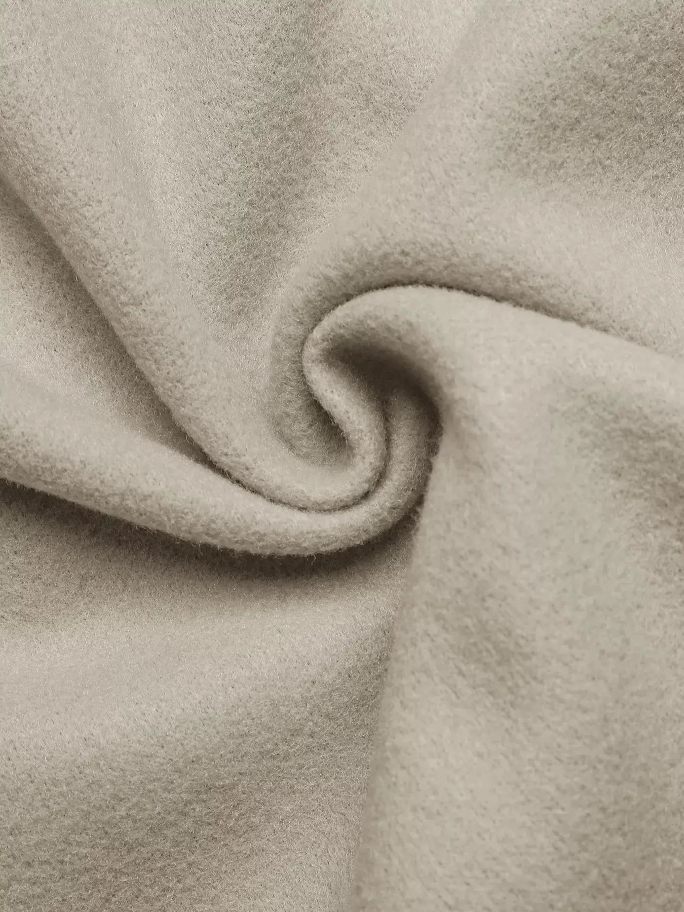Double-Breasted Wool Blend Outerwear Simply Love