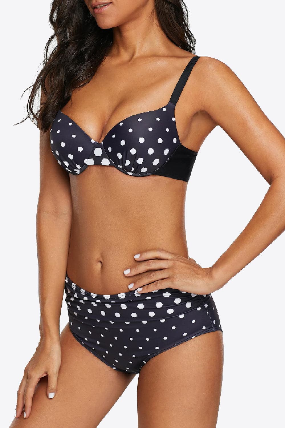 Polka Dot Bikini Set.