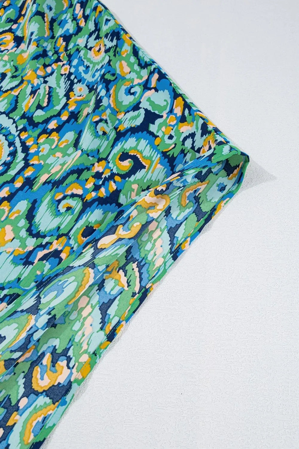 Abstract Print V Neck Half Sleeve Loose Fit Blouse - Product image 8 by Simply Love