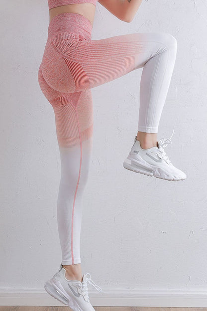 Gradient High Waist Sports Leggings.