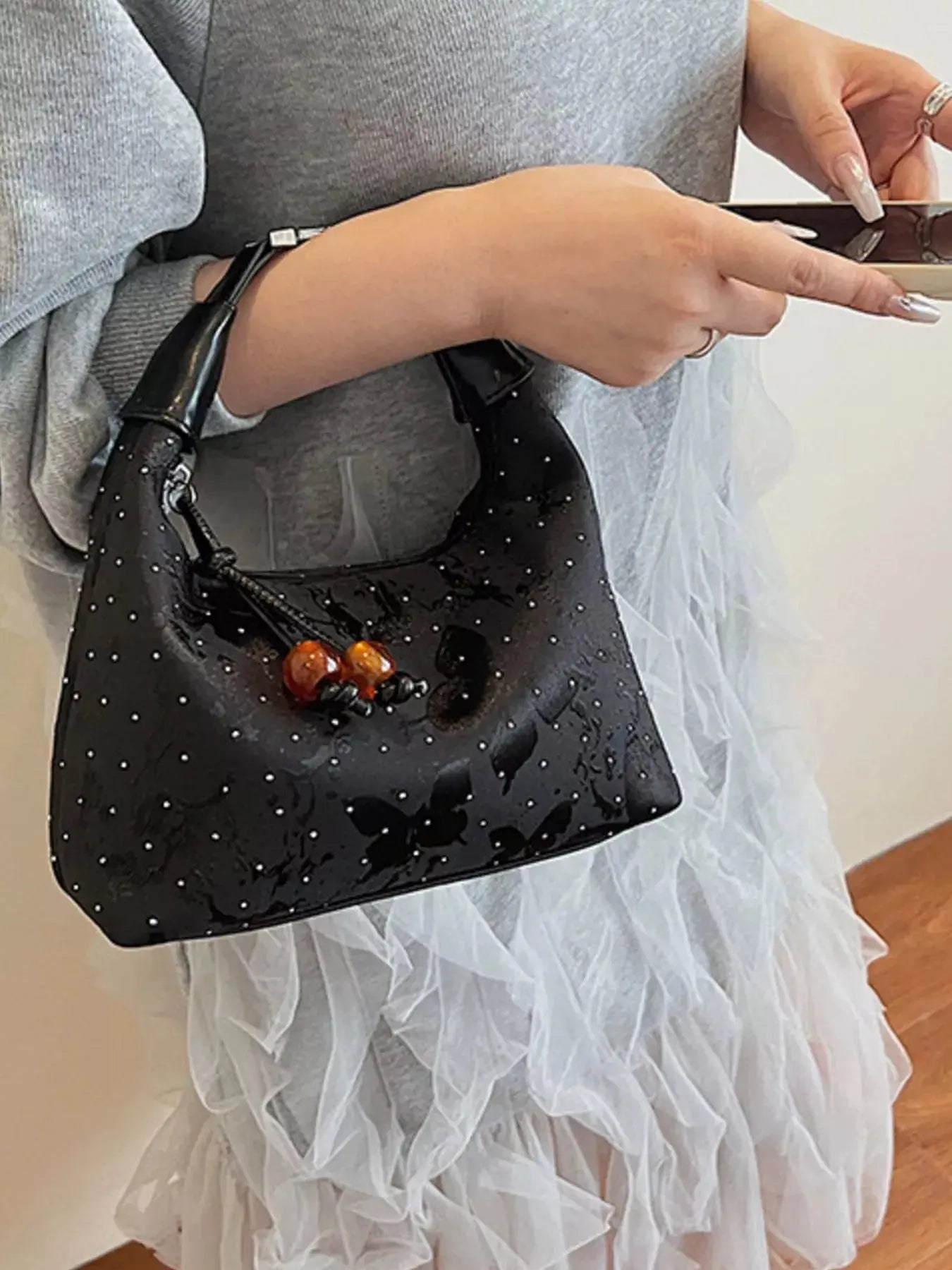 Polka Dot Crossbody Bag Simply Love