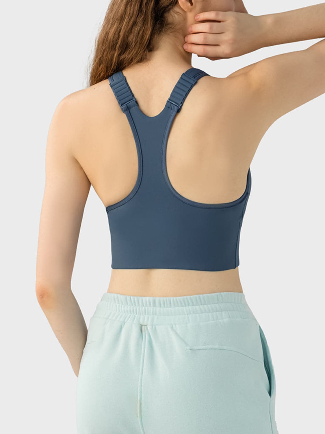 Wide Strap Sport Bra.