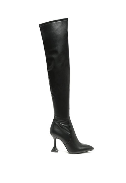 Brandy Faux Suede Over-the-Knee Boots