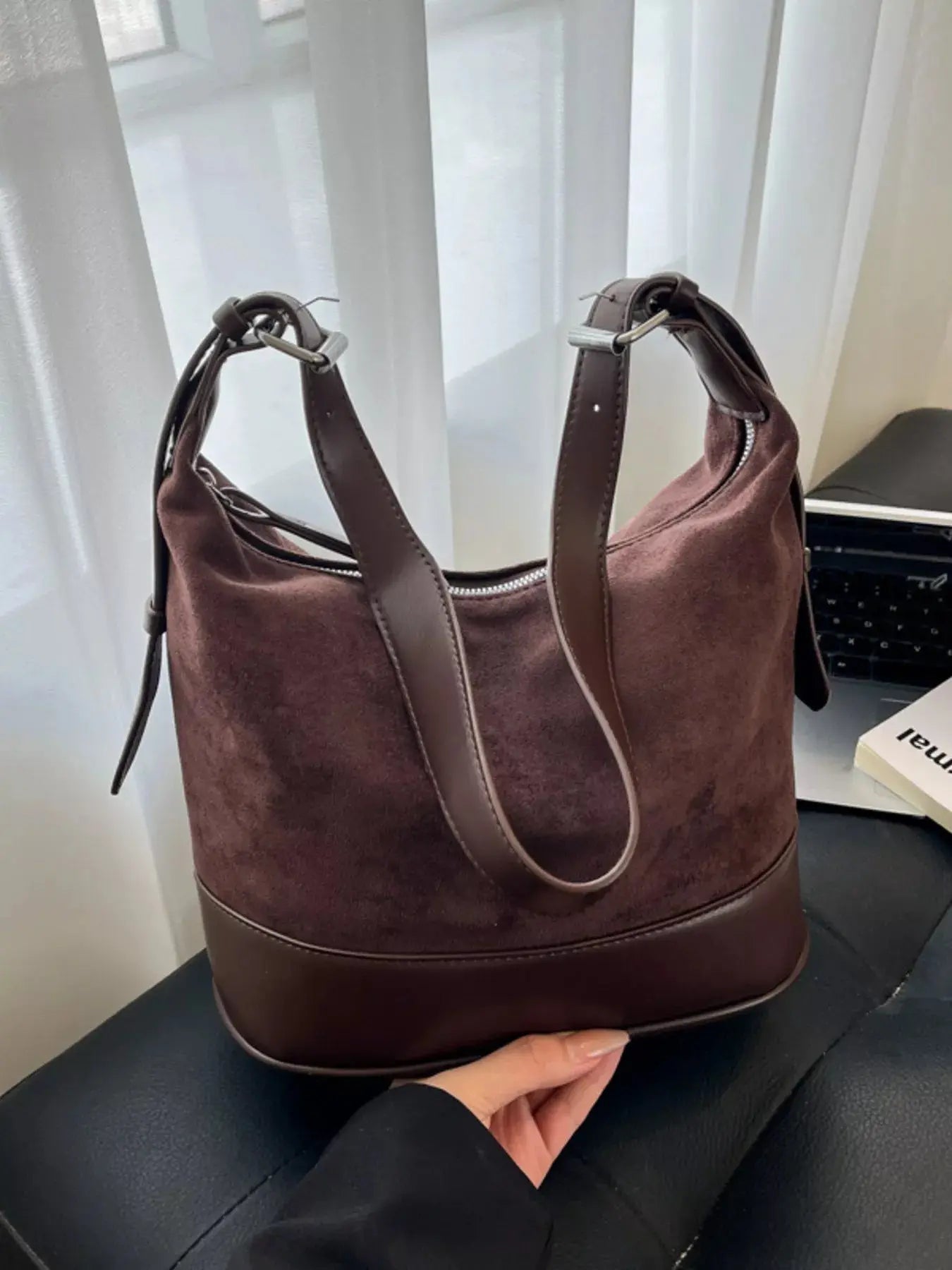 Adjustable Strap Tote Bag Simply Love