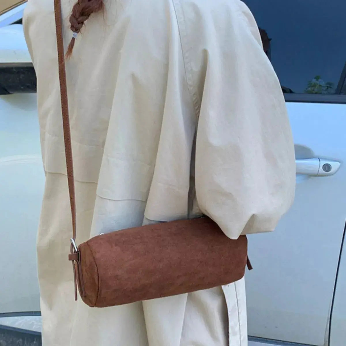 Retro Cylinder Shoulder Bag Simply Love