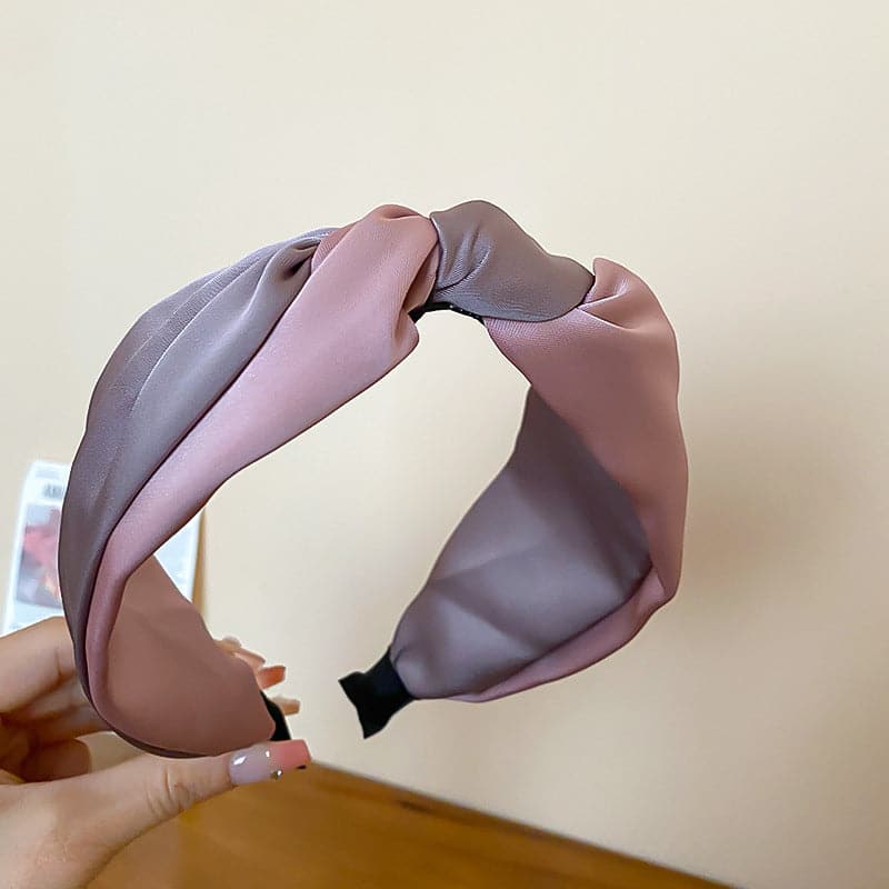 Contrast Cloth Headband.