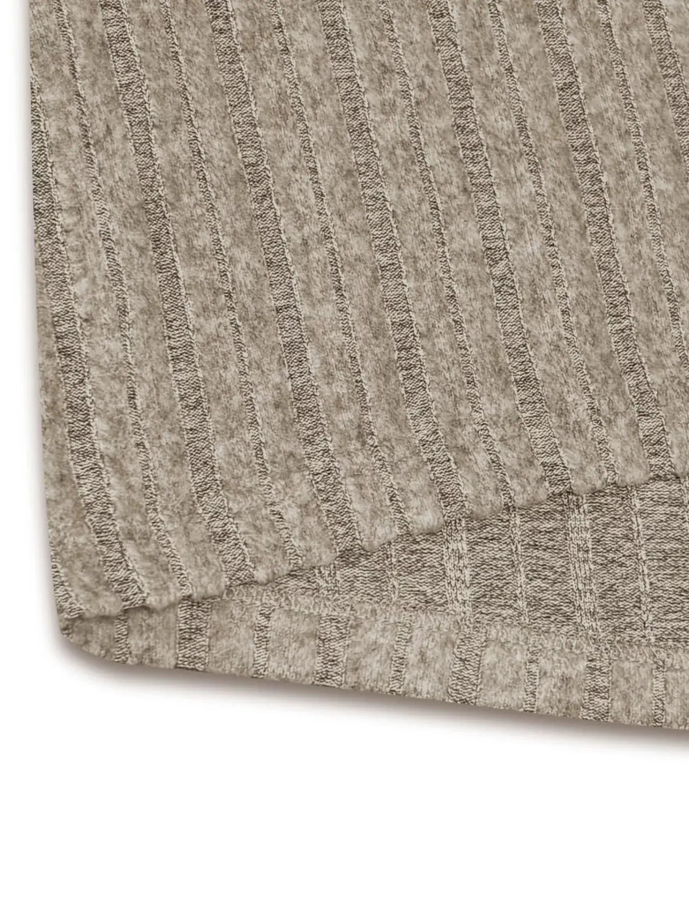 Plus Size Ribbed Knit Button-Front Top and Pants Set Simply Love