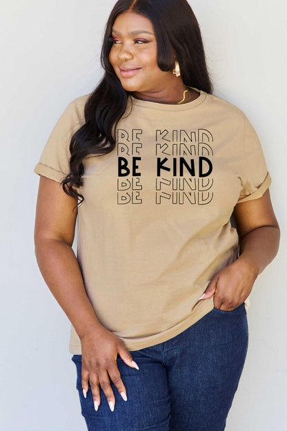 Simply Love Full Size BE KIND Graphic T-Shirt.