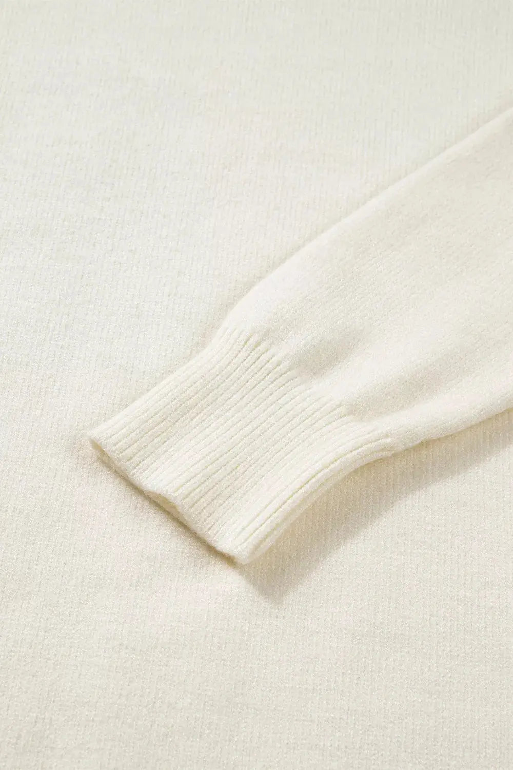 Sequin Bow Embellished Pullover Sweater Simply Love