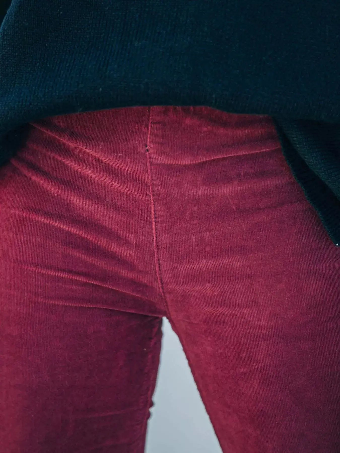 Full Size Corduroy Flare Pants Plus Size Simply Love