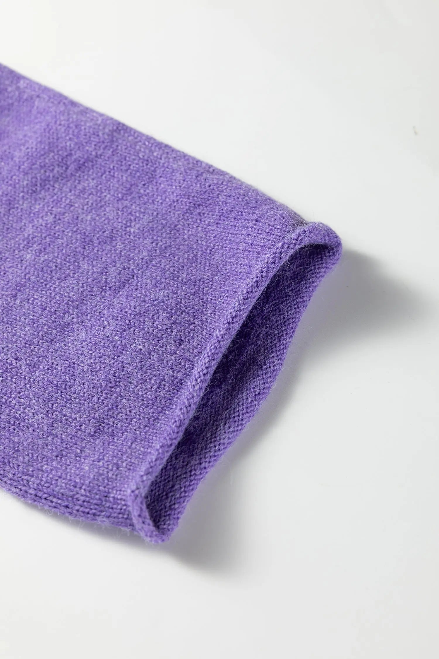 Wisteria Solid Color Knit Button Front Drop Shoulder Cardigan Sweater Dear-Lover Dropshipping