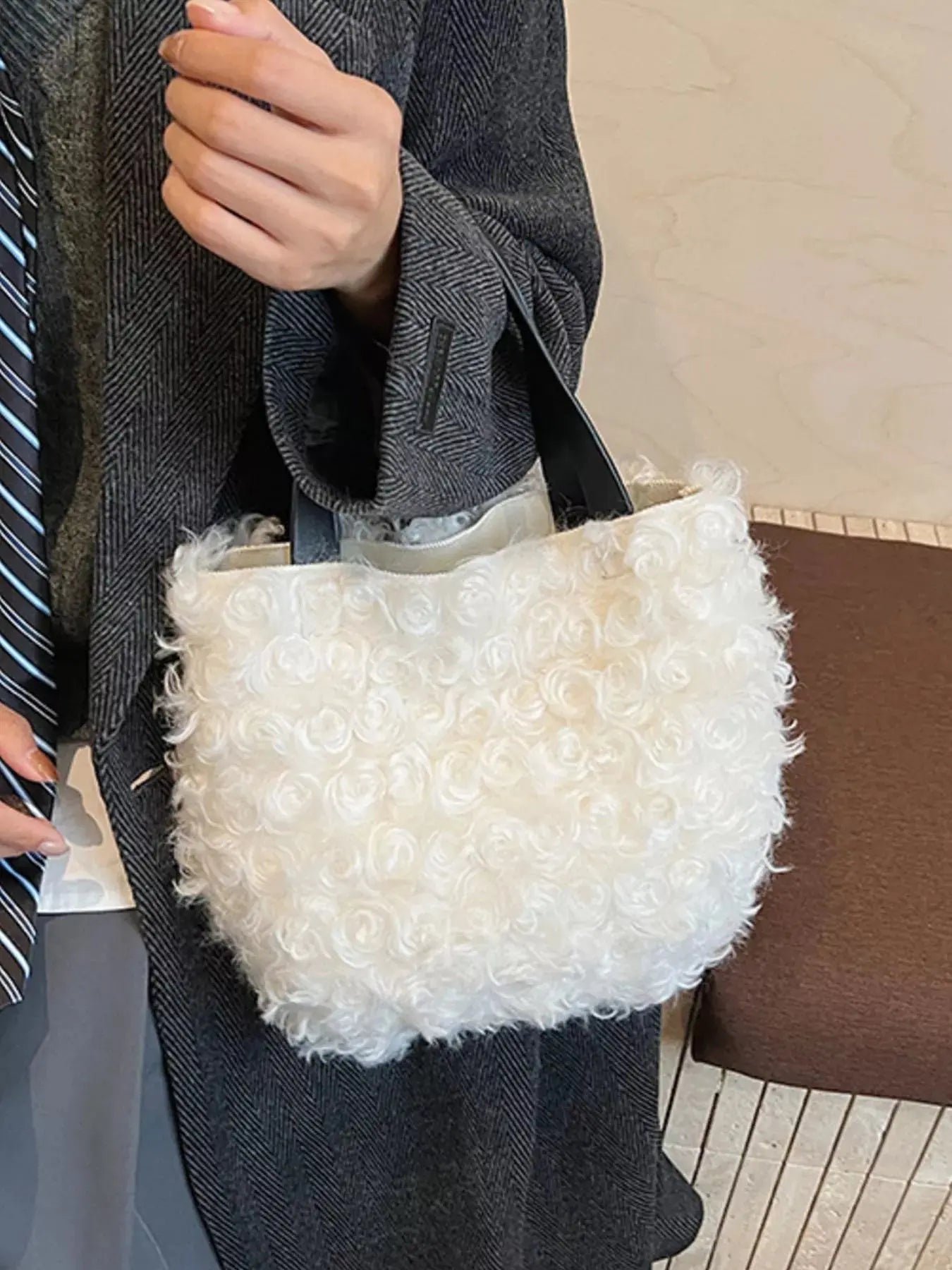 Lightweight Fluffy Handbag Simply Love