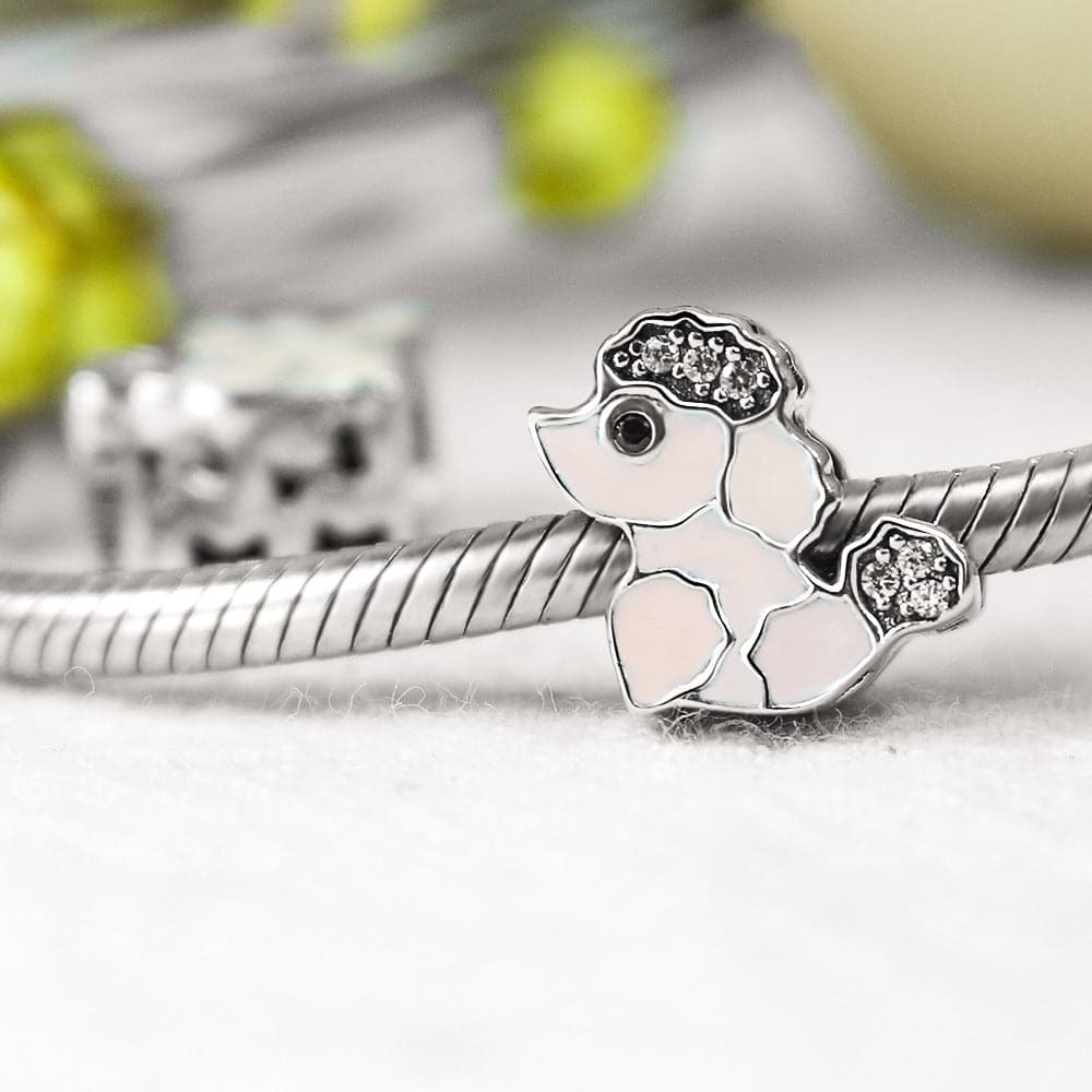 One Piece 925 Sterling Silver Bead Charm.