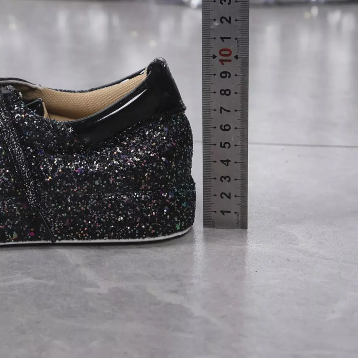 Sparkling Lace Up Sneakers Simply Love