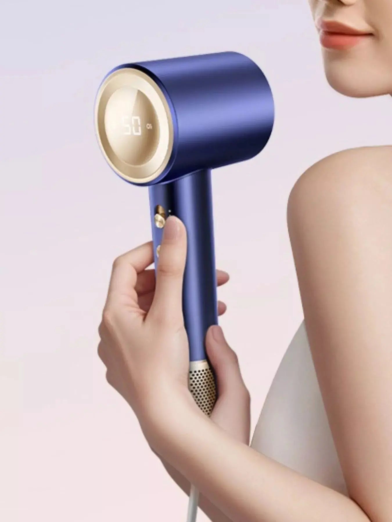 Smart Temperature Control High-speed Hair Dryer Simply Love