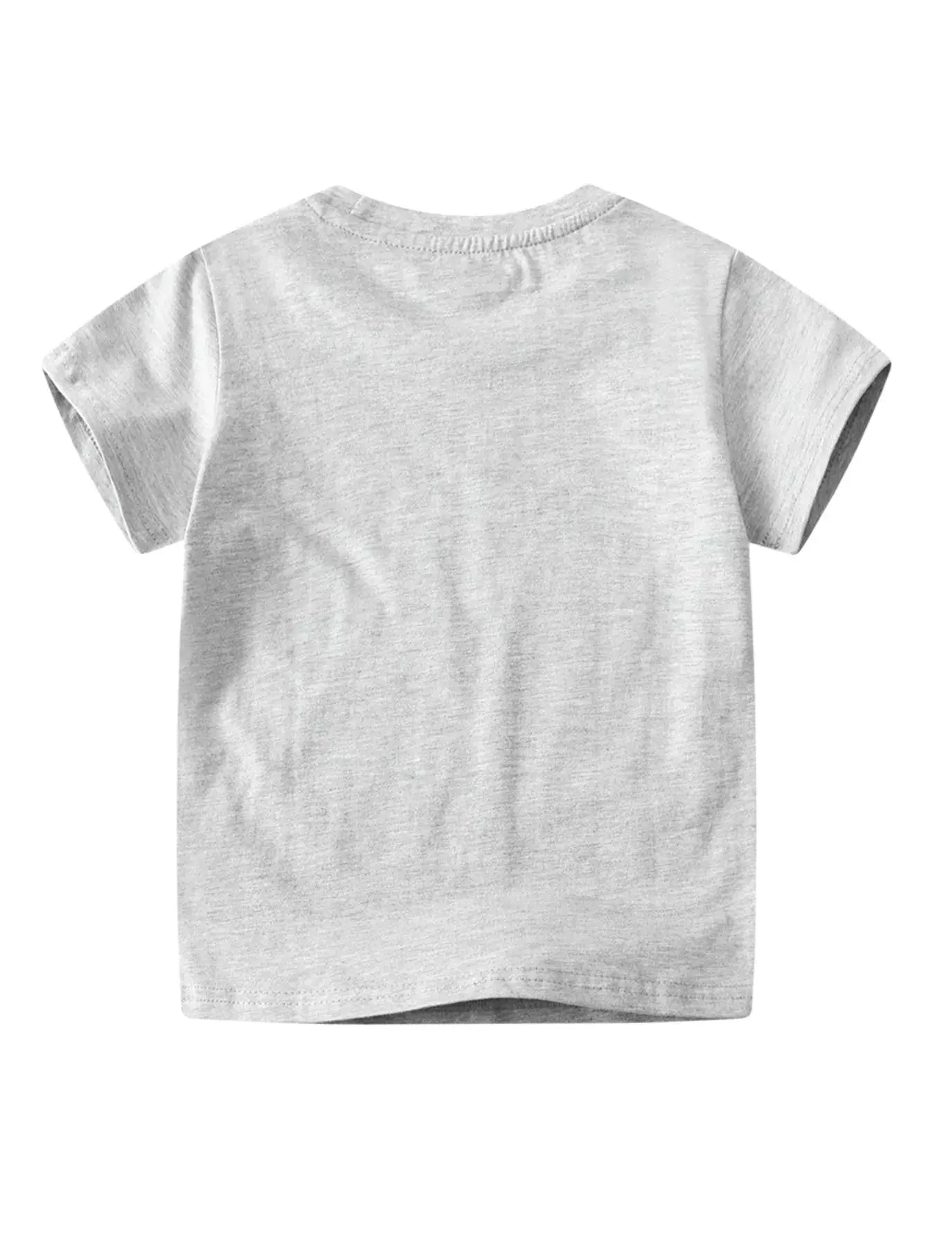 Children's Dinosaur Crew Neck Short Sleeve T-Shirt Simply Love