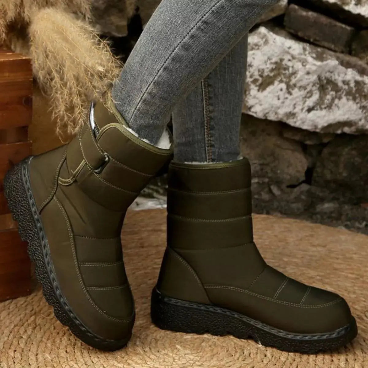 Warm Padded Waterproof Snow Boots Simply Love