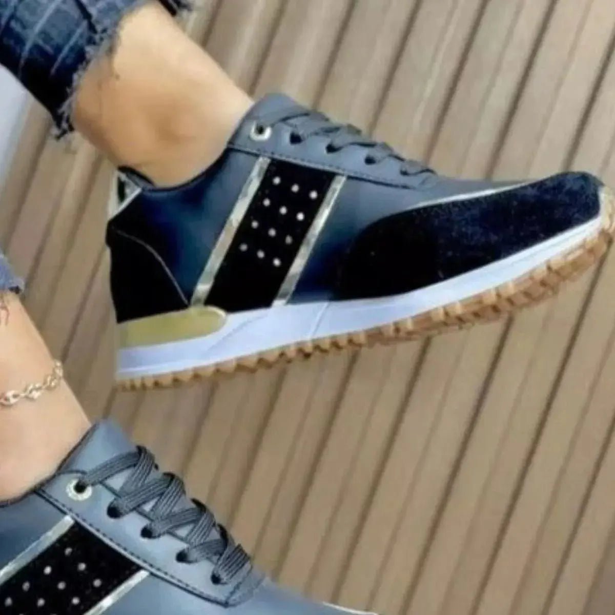 Round Toe Lace Up Athletic Simply Love