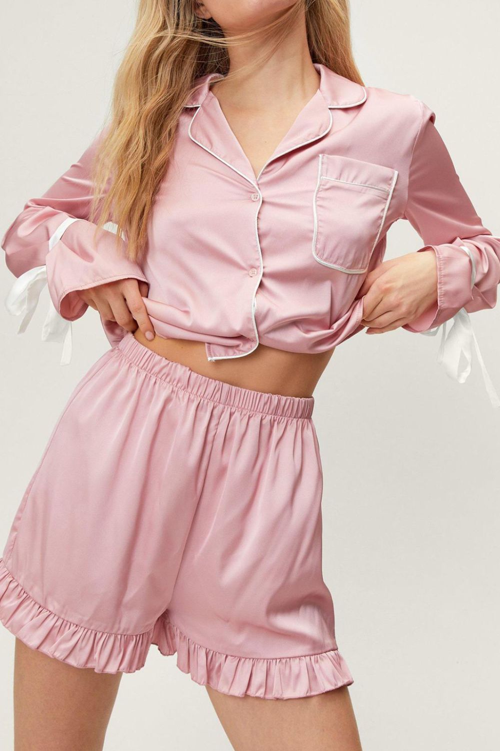ShopBasicbae: Cute Cuffed Lounge Set