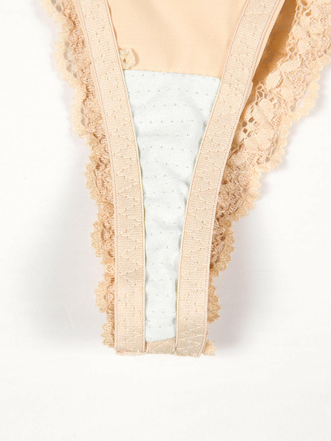 Full Size Lace Detail Shaping Shorts.