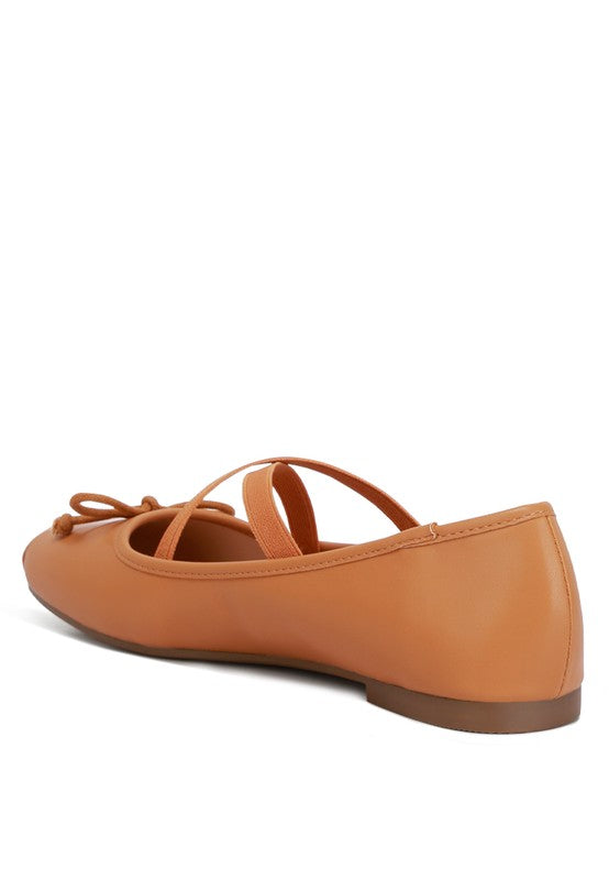 Leina eco ballet flats - recycled faux leather