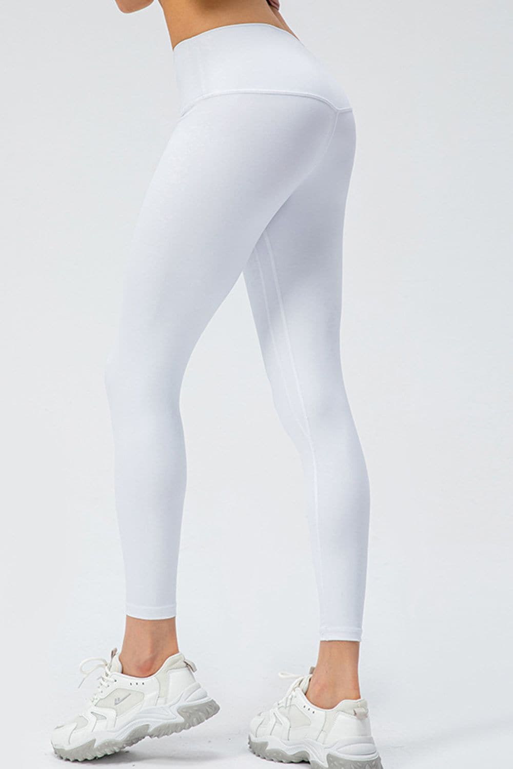 Wide Waistband Slim Fit Active Leggings.