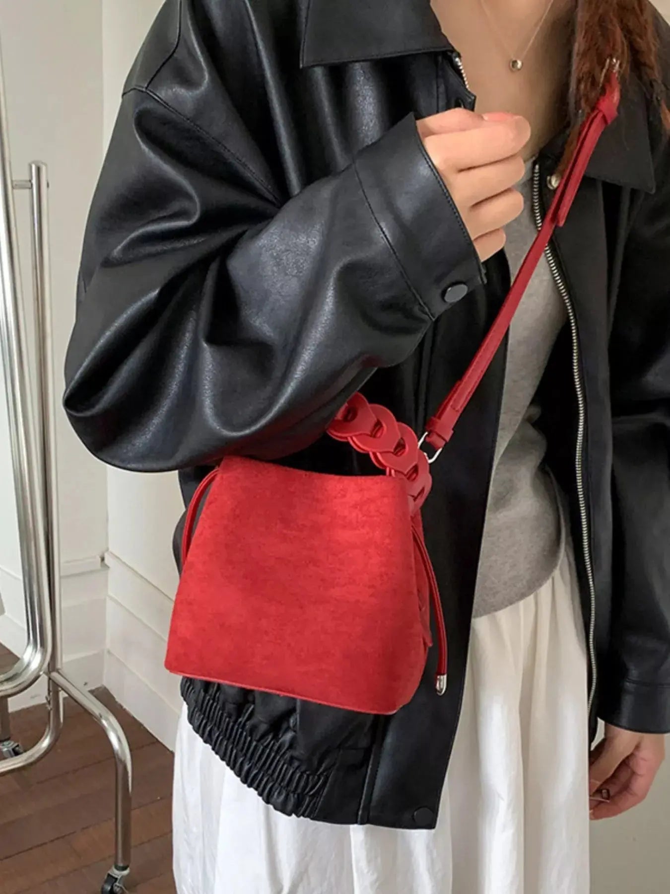 Chain Strap Crossbody Bag Simply Love