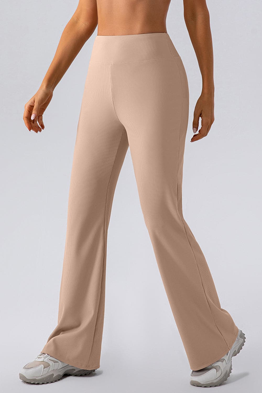 High Waist Straight Active Pants.