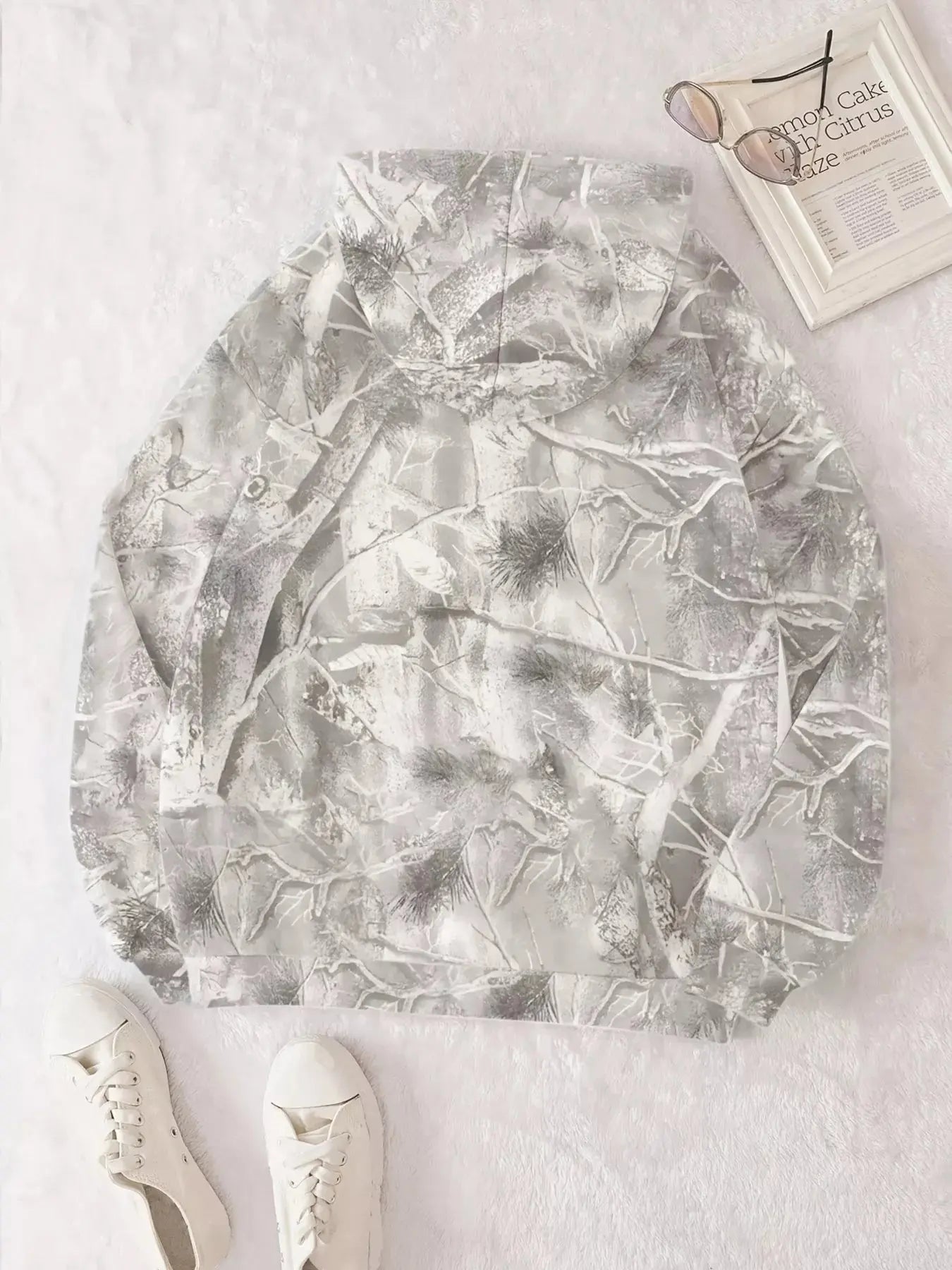 Kangaroo Pocket Long Sleeve Hoodie Simply Love