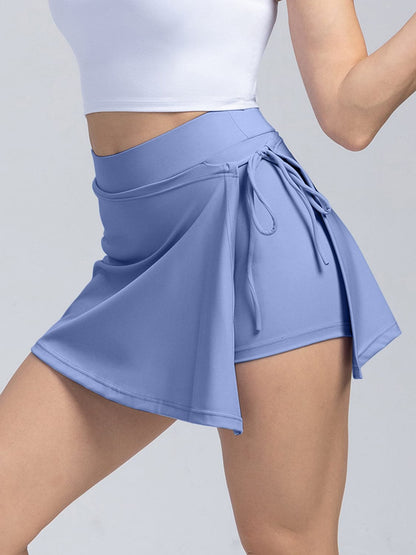 High Waist Active Skort with Pockets.