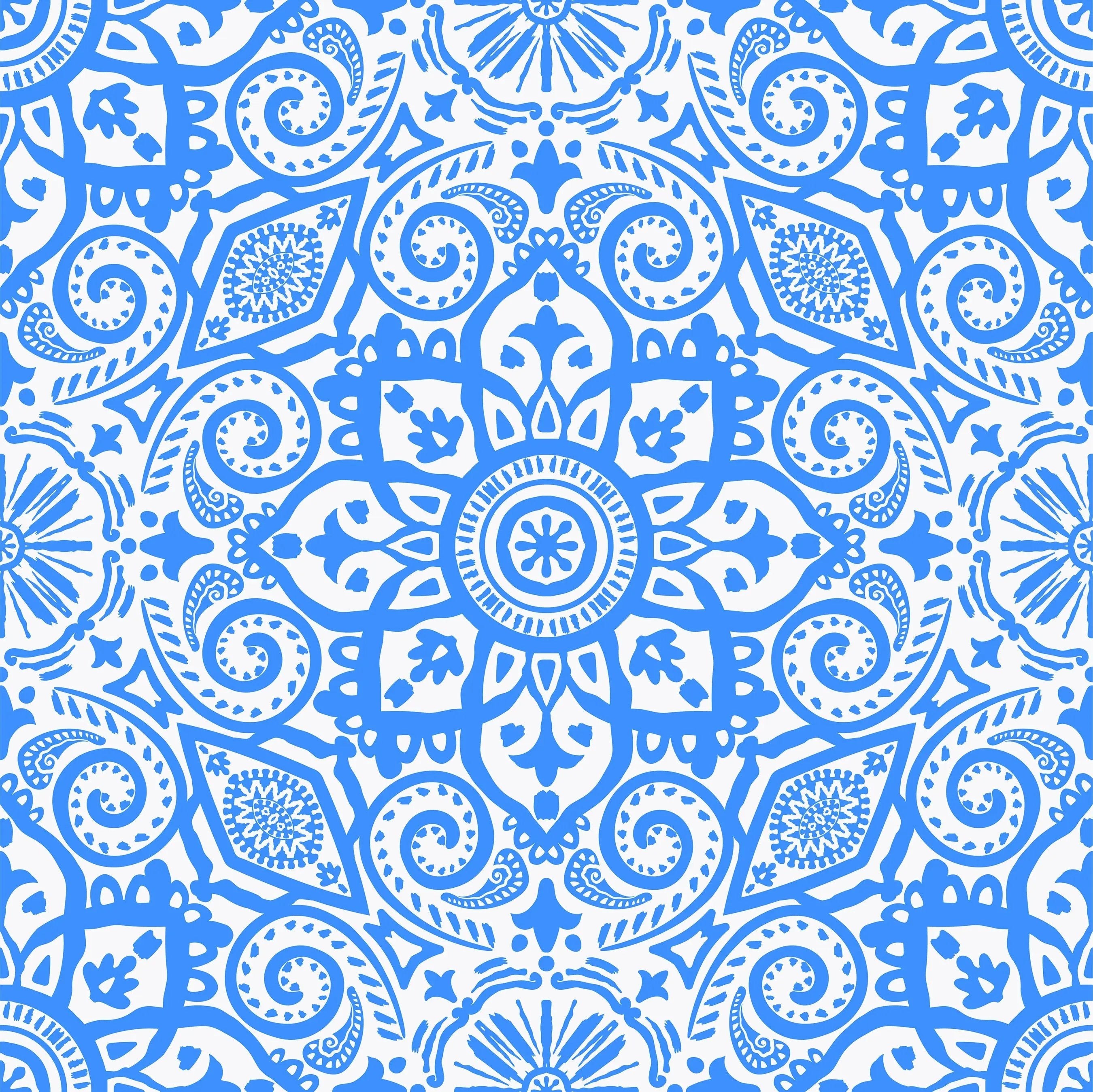 Doral Dress Marrakech Express Blue UPF 50 Athleisure Katherine Way